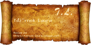 Tárnok Laura névjegykártya